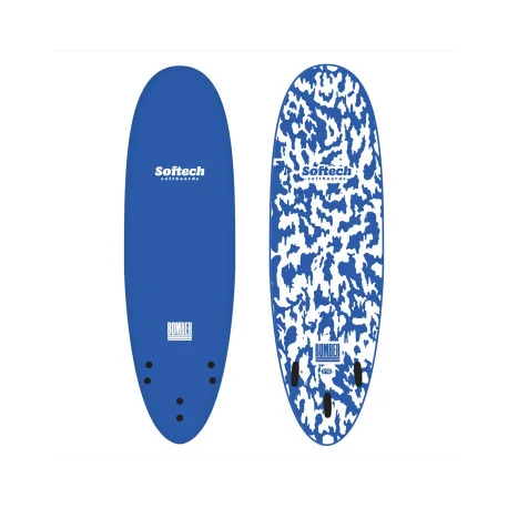Planches Surf en moussesoftech Roller Royal Blue