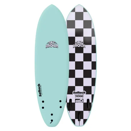 Planches Surf en moussesoftech Sky Brown