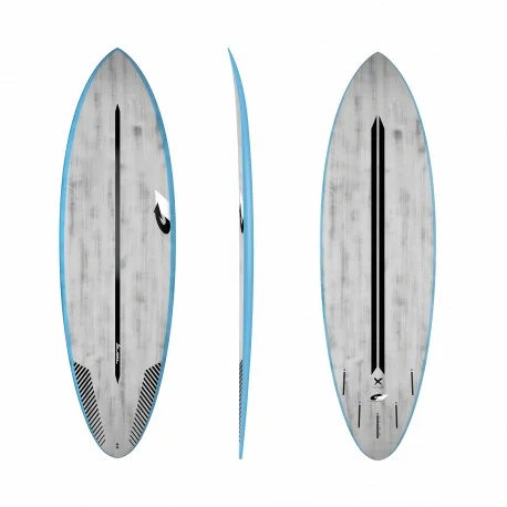 Planches Surf ShortboardTorq ACT Multiplier Gris Brossé / Bleu 2022