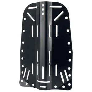 Plaque arrière alu pour support de gilet Modular
