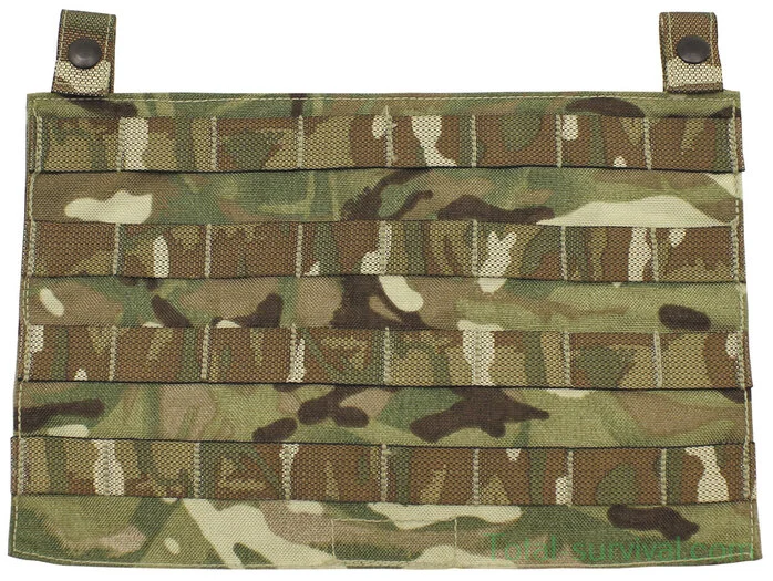 Plaque avant Molle porte-plaque Osprey MK4 de l’armée britannique, MTP multicam