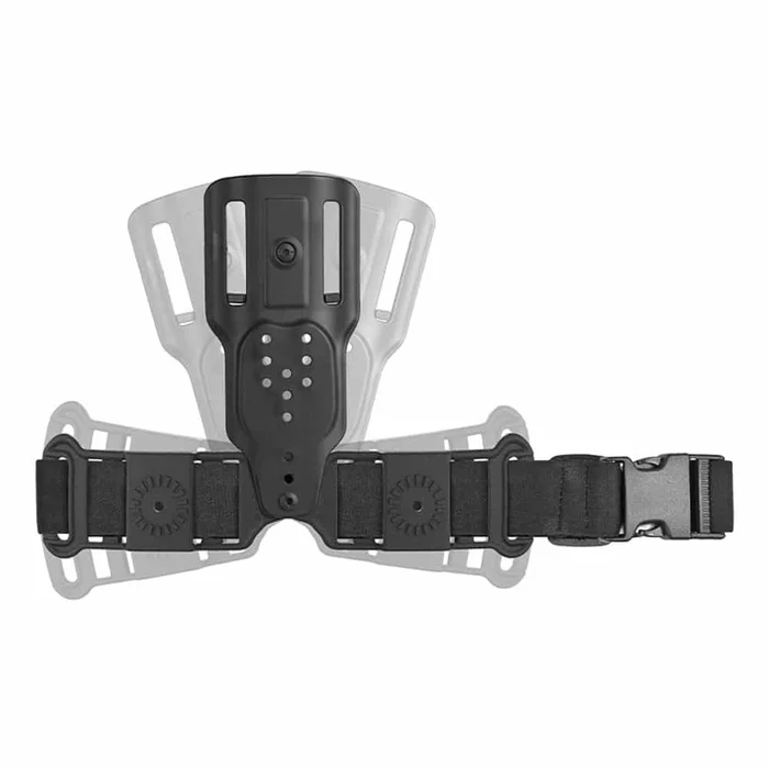 Plaque de hanche compacte 1 sangle 8K28 NOIR