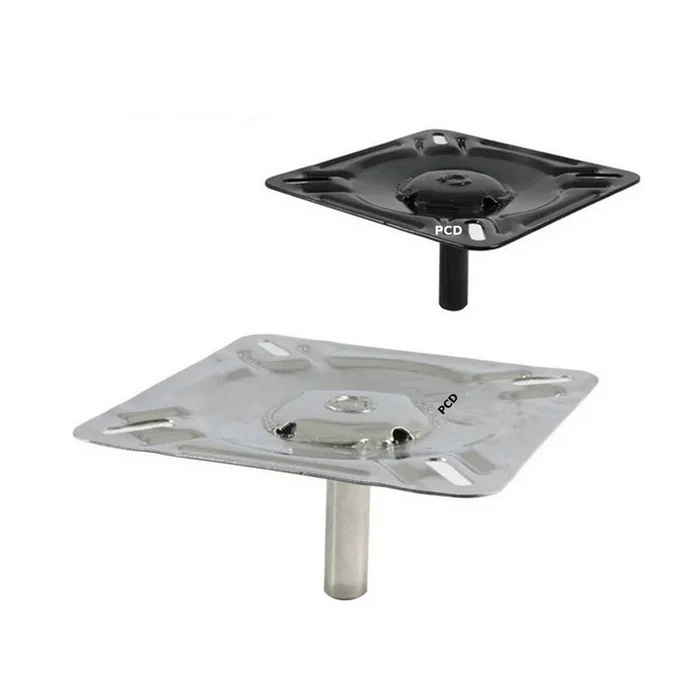 Platine Acier ou Inox Pour Fixation Siège Pike’n Bass