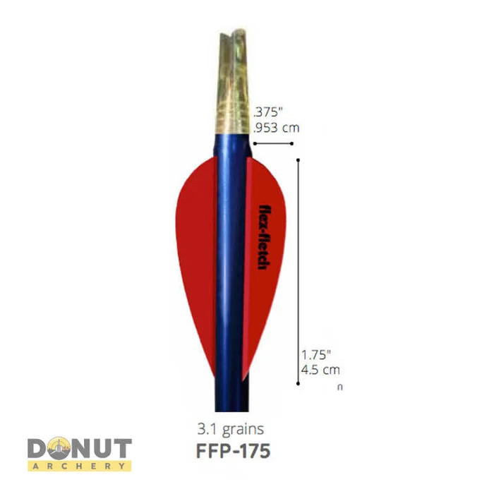 Plume de flèche Plastique Flex-Fletch FFP175 (par 100)