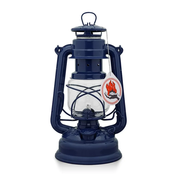 PM276-BLAU – Feuerhand Lampe tempête Baby Special Bleue cobalt