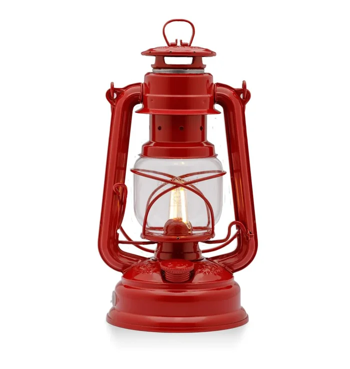 PM276-LED-ROT – Feuerhand Lampe tempête Baby Special LED Rouge rubis