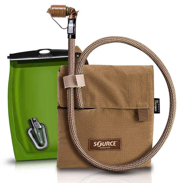 Poche d’hydratation MOLLE Kangaroo – 1L – Coyote