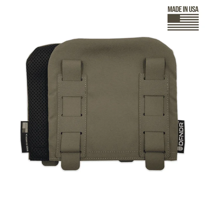 Poche pour plaque latérale QRC – 15×15 cm – Ranger Green (la paire)