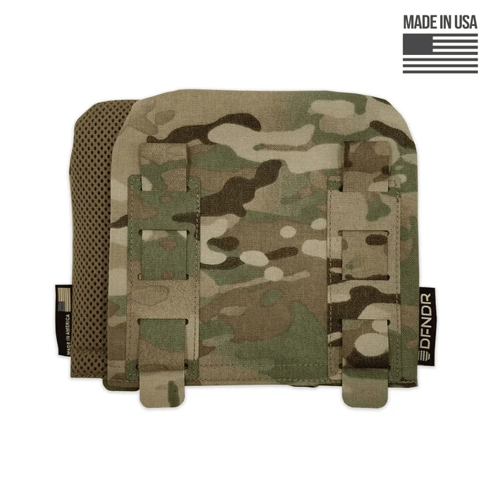 Poche pour plaque latérale QRC – 15×20 cm – Multicam (la paire)