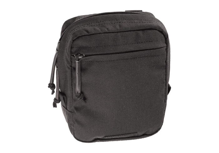 Poche utile cargo verticale Medium Zippée – Noir