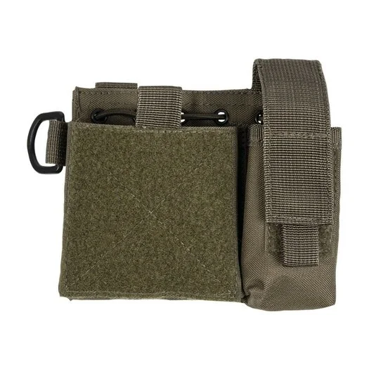 Pochette de communication Mil-Tec Molle admin, vert olive