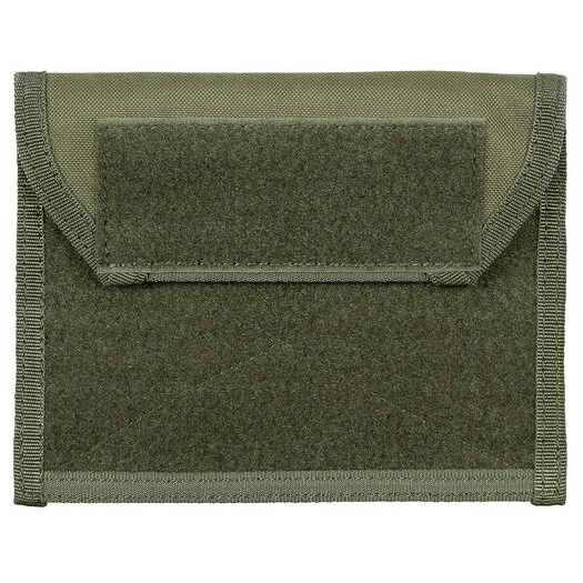 Pochette poitrine MFH Molle avec patch velcro, vert olive
