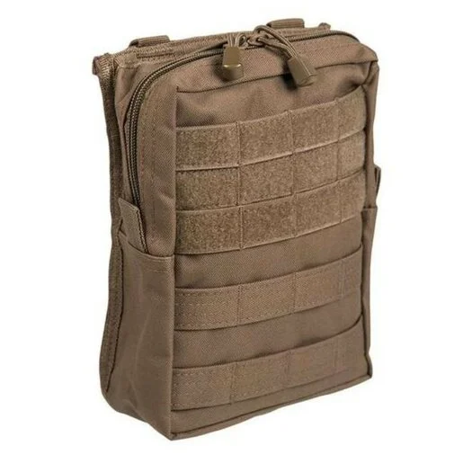 Pochette utilitaire Mil-Tec Molle grande, coyote tan