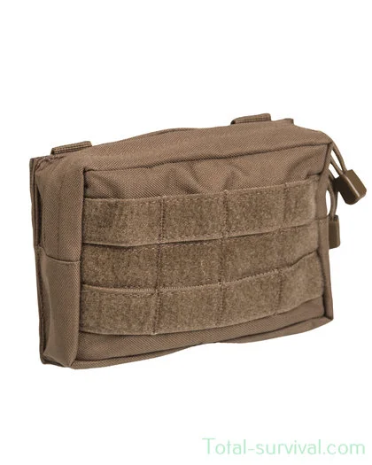 Pochette utilitaire Mil-Tec Molle petite, dark coyote