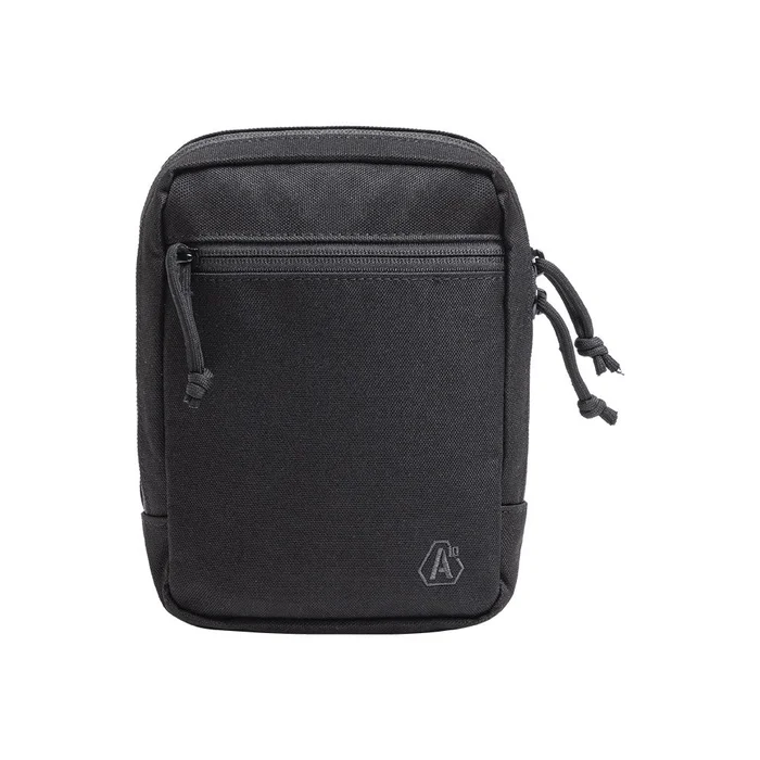 Pochette velcro pour accessoires XL Delta – Noir