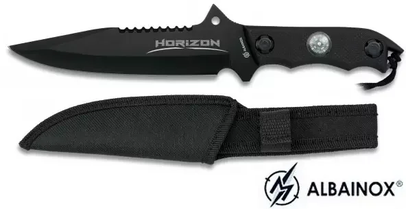 Poignard horizon 29cm + boussole – Couteau ALBAINOX