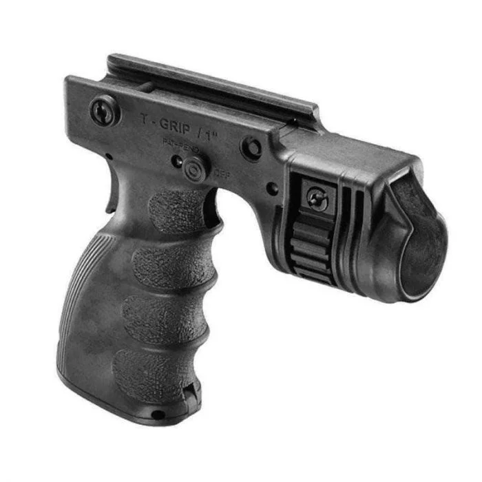 Poignée avant avec support pour lampe tactique FAB Defense T GRIP-R
