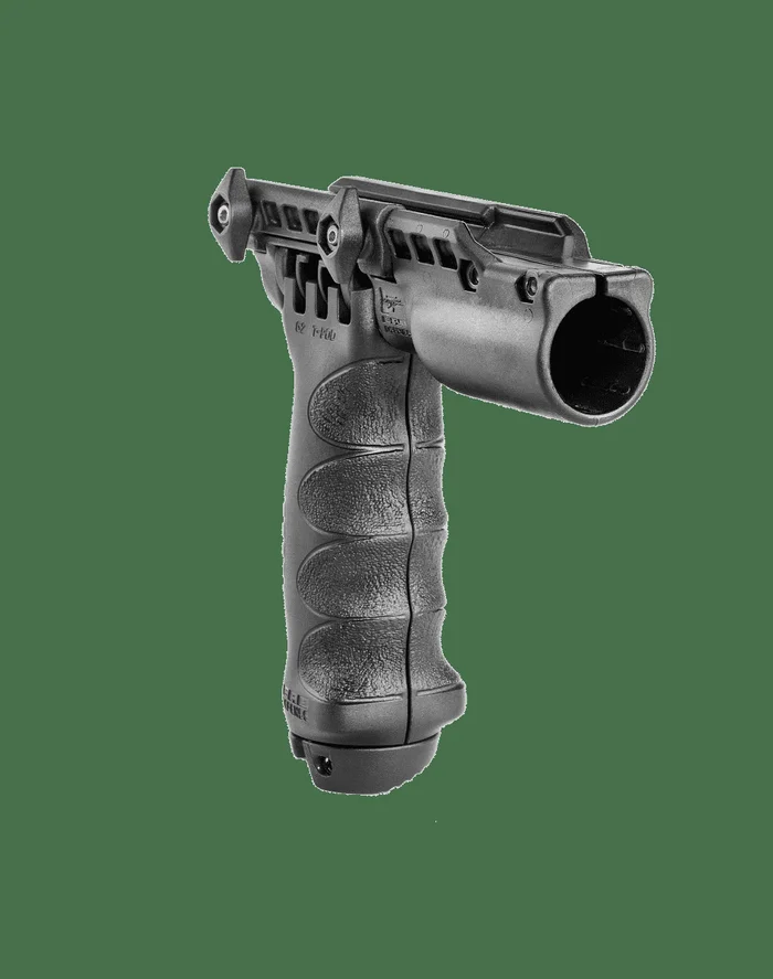 Poignée avant tactique rotative et bipied Fab T-POD G2 FA avec support lampe