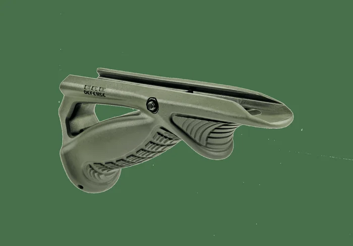 Poignée ergonomique inclinée Fab Defense PTK Verte
