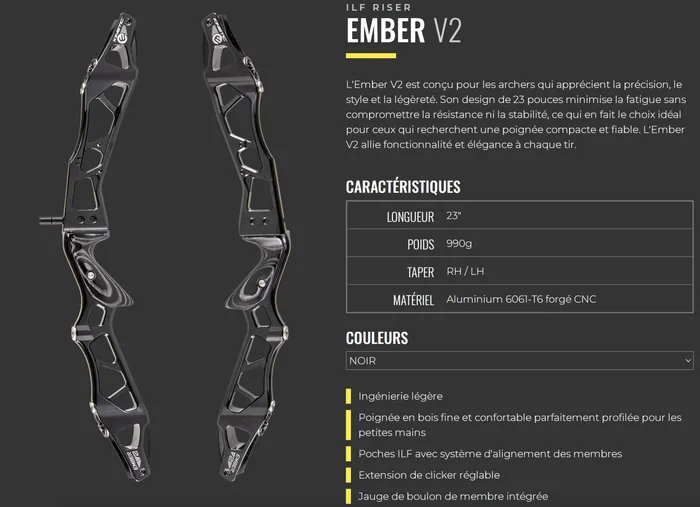 POIGNEE KINETIC EMBER 23 – V2 2025