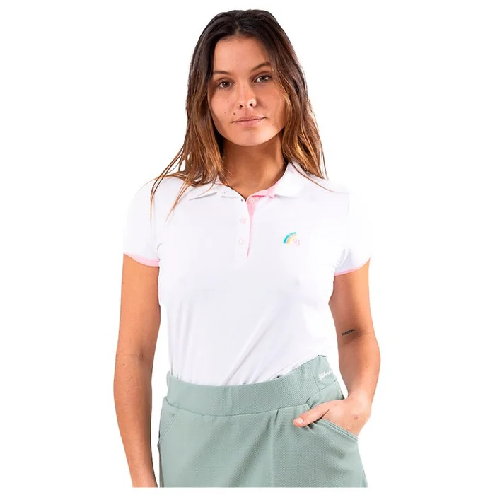 Polo Chiberta Rainbow Blanc