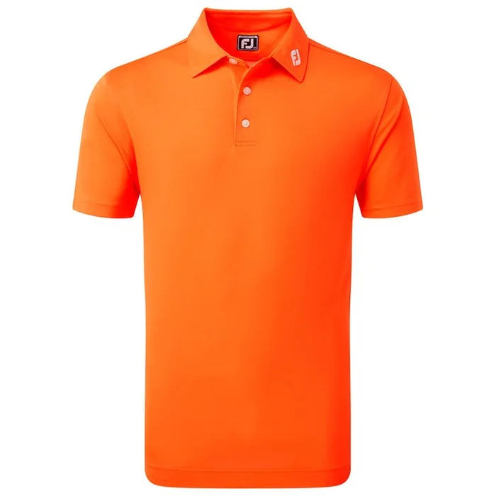 Polo Footjoy Stretch Pique Solid Orange