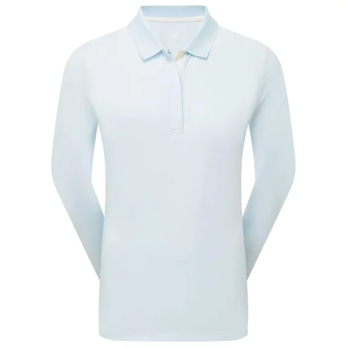 Polo Footjoy Thermoseries Long Sleeves Ice Blue