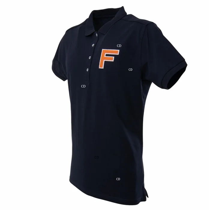 Polo Homme Franchi Bleu Et Orange