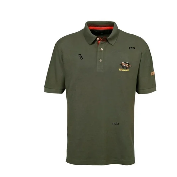 Polo Homme Percussion Savane Kaki Sanglier