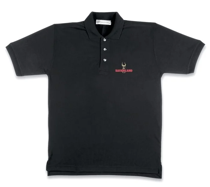 Polo Homme Performance Safariland – Noir