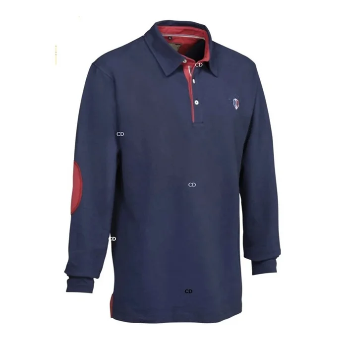 Polo Homme Verney Carron Casual Week End Bleu