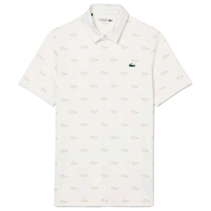 Polo Lacoste Polo Print Farine Viennois