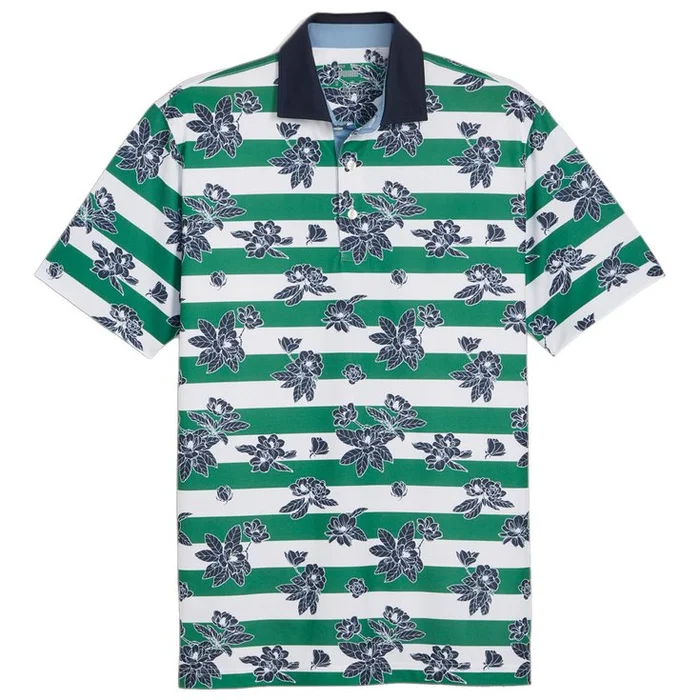 Polo Puma Golf Pique Garden Polo Vine Deep Navy