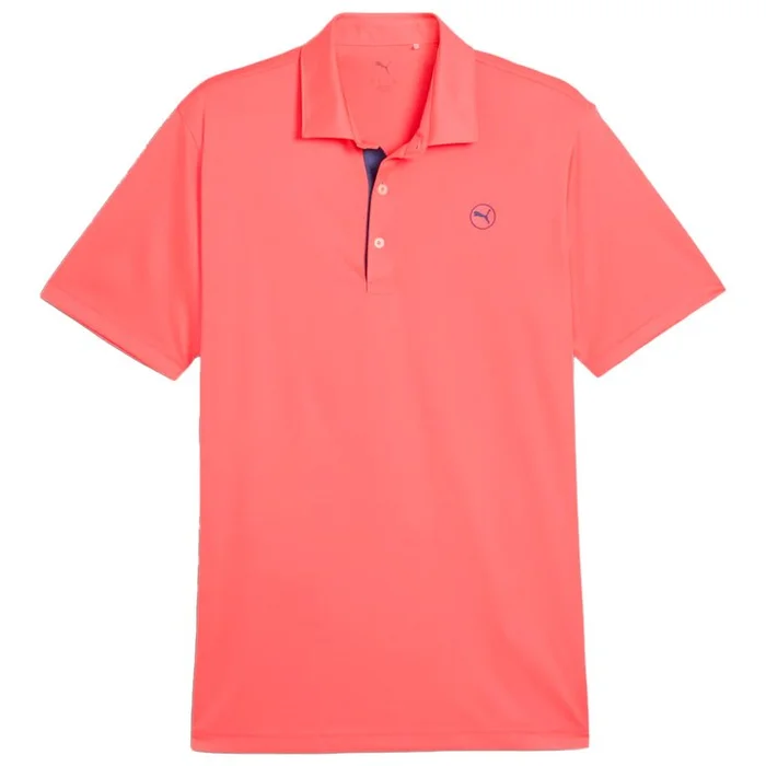 Polo Puma Golf Pure 2.0 Polo Peach Frost