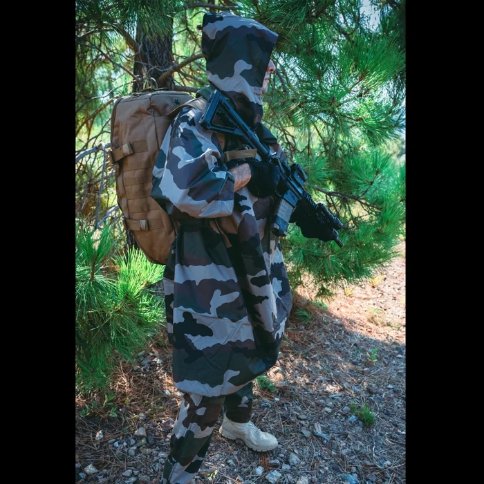 Poncho Anti-déchirement Ripstop US militaire