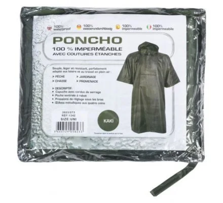 Poncho de pluie camouflage PERCUSSION – Image 2