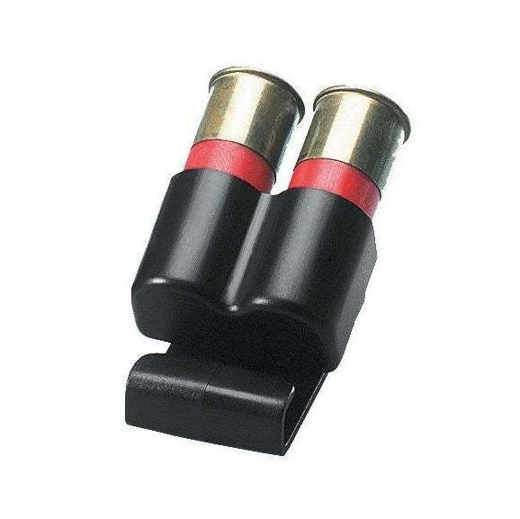 PORTE 2 CARTOUCHES – CALIBRE 12 – CLIP DE CEINTURE