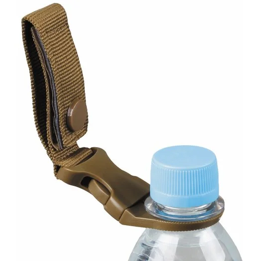 Porte-bouteille MFH, coyote tan, pour ceinture et « Molle »-System