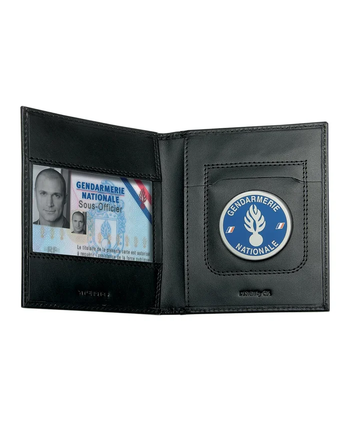Porte-carte horizontal 2 volets