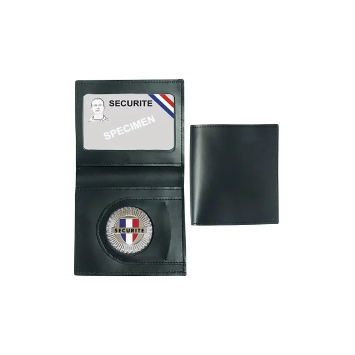 Porte-cartes en cuir CB et Billet