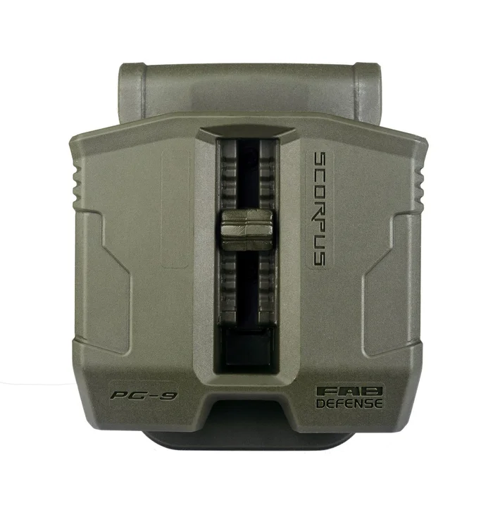 Porte-chargeur double Fab Defense pour glock 17 paddle – Vert