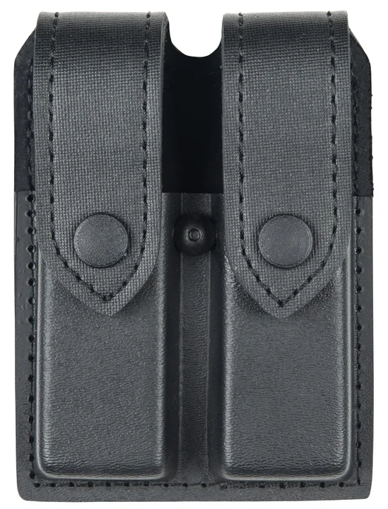 Porte chargeur double Safariland – Pressions noires – Pour SP2022 – Noir