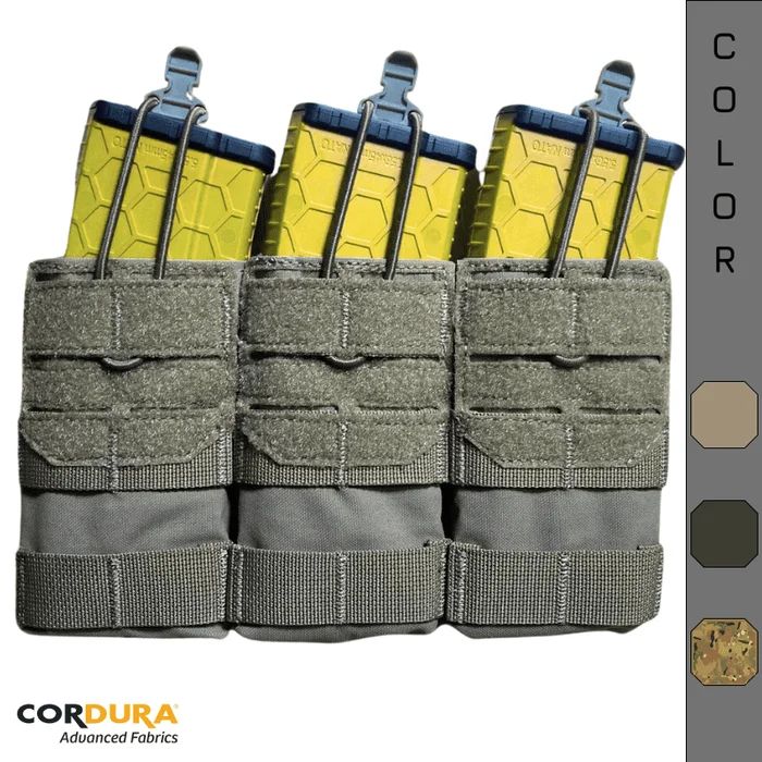 Porte Chargeur Triple « CastraPraetoria » 5.56 – HONOR®