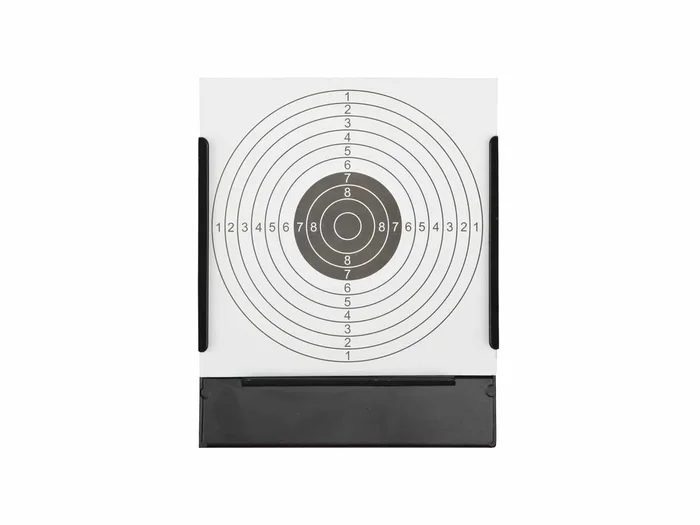 PORTE CIBLE PLAT METAL 14X 14