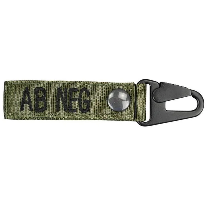 Porte-clés Identifiant Groupe Sanguin RBG