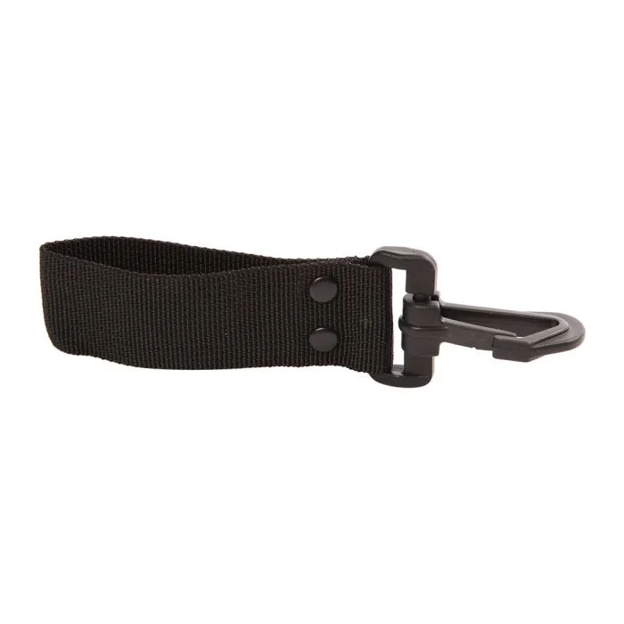 Porte mousqueton – Noir