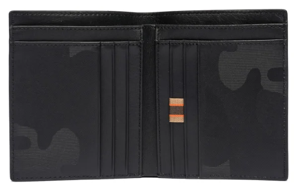 Portefeuille bifold vertical noir BERETTA