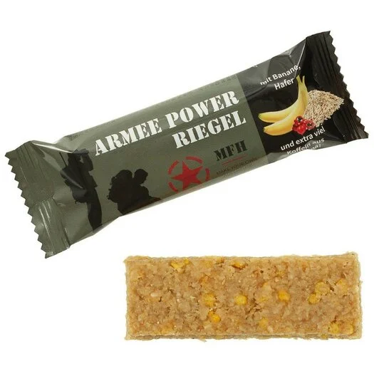 Powerbar Barres d’avoine à la banane et au guarana, contient de la caféine