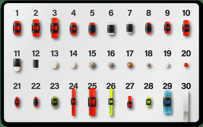 PRESENTOIR DE GUIDONS 30 PCS