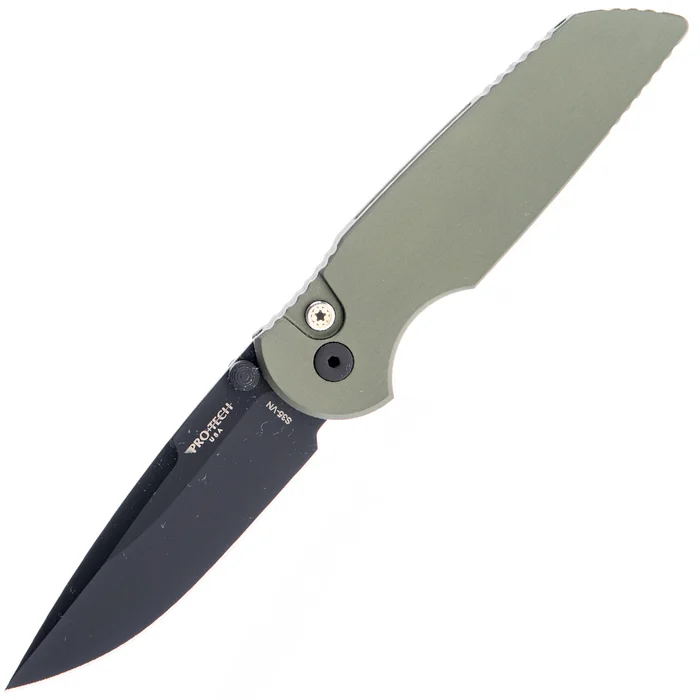 Pro-Tech TR-3 Integrity manuel Blade Show Texas Solide Green